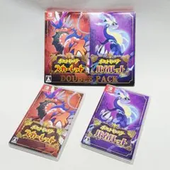 【美品／希少品】ポケットモンスター スカーレット・バイオレット ダブルパック