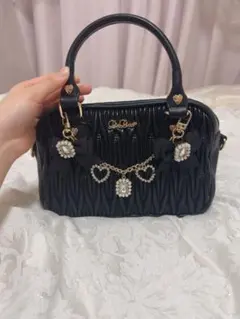 キルティングリボンチャームポシェット LIZLISA