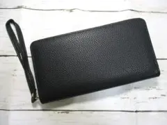 格安 新品 財布 レディース 長財布 ラウンド クラッチバッグ シンプル BK！のサムネイル