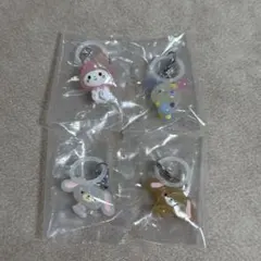 の*る様 サンリオキャラクターズ ゆるっとめじるしアクセサリー4種セット