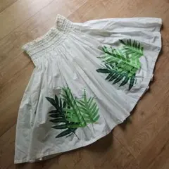 ☆Menehune plantation☆ホワイトフラパウスカート☆美品☆のサムネイル