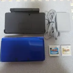 ニンテンドー3DS ブルー　動作確認済み　ソフト付き