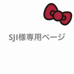 SJI様専用