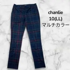 【美品】 海外製 chanlie カジュアルパンツ LL マルチカラー 242
