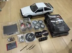 デアゴスティーニ 1/8 トヨタ スプリンタートレノ AE86 頭文字D 難ありのサムネイル