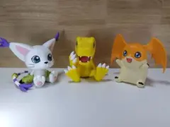 SOFIVIMATES　デジモンアドベンチャー　アグモン　パタモン　テイルモン