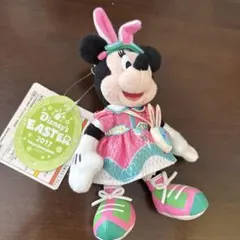 東京ディズニーランド ディズニー・イースター 2017 ミニー ぬいぐるみバッジ