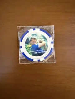 渋野日向子 AIG ゴルフマーカー