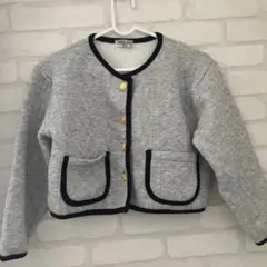 キッズボタン付きジャケットセットアップ