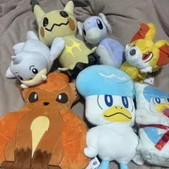 新品、未使用、ポケモンぬいぐるみセット
