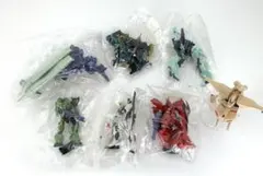 ガンダム逆襲のシャア フルカラー フィギュア7体 まとめ売り ガシャポン