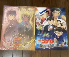 名探偵コナン　紺青の拳パンフレット　クリアファイルセット