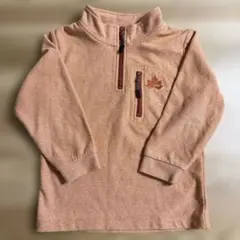 logos トレーナー　ジップアップ