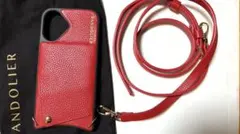 BANDOLIER iPhone 16 EMMA RED エマ レッド　美品