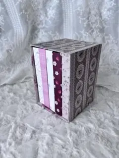 おすそ分けファイル㊲ コラージュ素材収納ミニファイル5冊＆BOX 女の子