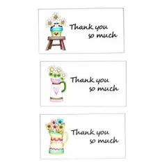 【No.9-3】サンキューシール★フラワー