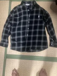U.S. POLO ASSN. チェック柄長袖シャツ Lサイズ