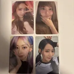 LE SSERAFIM サクラトレカ4枚セット 公式