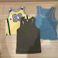 タンクトップ3枚セット