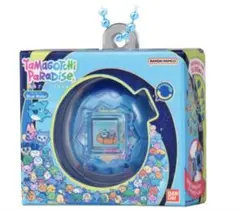 たまごっち おかしなたまごボーロっち パッケージチャーム　パラダイス　ブルー