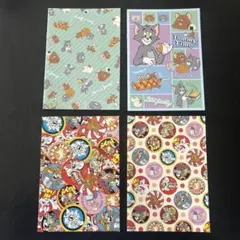 8点【トムとジェリー 】トートバッグ☆ノート☆下敷☆カード 