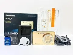 M423 Panasonic LUMIX DMC-FH7 ゴールド コンデジ - メルカリ