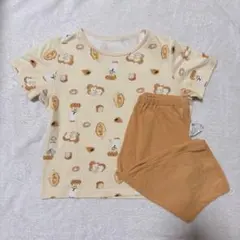 ユニクロ　半袖パジャマ　110cm パンどろぼう　絵本パジャマ　入園準備