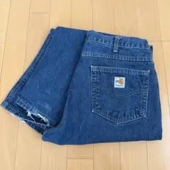 Carhartt デニムブルー ジーンズ 34 X 30