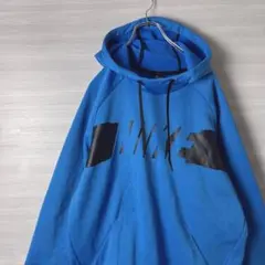 R*ン様 NIKE ナイキ　裏フリース　ジャージ素材　パーカー　ロゴプリント　M