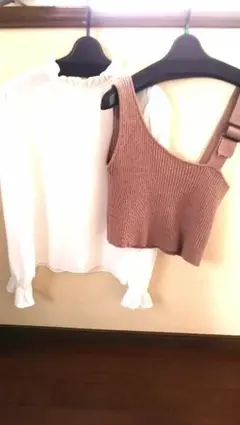 ⭐️INGNI⭐️イング ブラウス＋ビスチェ２枚セット