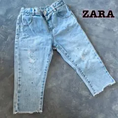 ♥ZARAbaby ザラ ダメージジーンズ クラッシュデニム 90cm相当♥