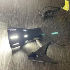 クリップライト 黒 AC電源 スイッチ付き