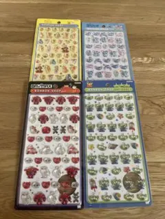 【正規品】ボンボンドロップシール mini ディズニー 4種セット