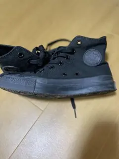 コンバース　ブラック ハイカット スニーカー23cm