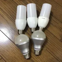 東芝　電球　LDT10LーGS LED電球　５個セット売り