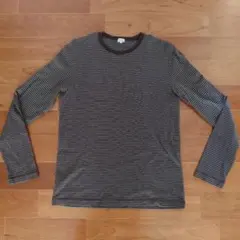 ブラウン 長袖カットソー