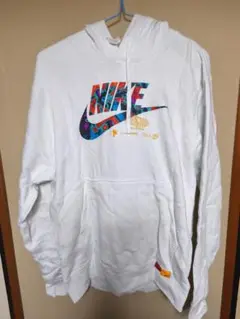 NIKE カラフルロゴ フード付きパーカー