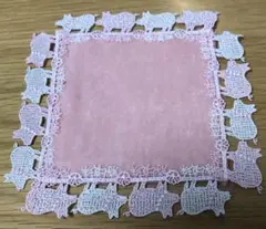 【豚に真珠】近沢レース　ガチャプチタオル　ミニ　14×14