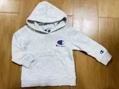Champion フード付きトレーナー 90サイズ グレー