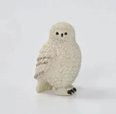ナチュラルキッチン　ハロウィン　ミニチュアオブジェ　シロフクロウ　梟