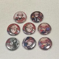 セラフダズルガーデン AGF 1周年記念 タイトーくじ 缶バッジ 8点セット