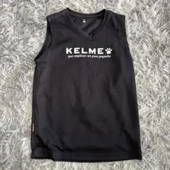 KELME ノースリーブ タンクトップ ブラック 160のサムネイル