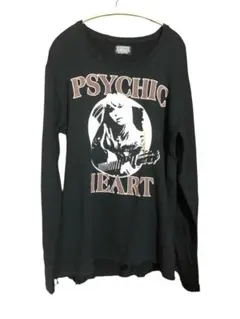 Stooge&co ロンT Mサイズ　　ダメージ　グランジ　ガールプリント