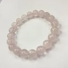 ローズクォーツ　紅水晶　10mm パワーストーン　ブレス　数珠　ST230