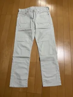 Levi's 511 ホワイトデニムパンツ 31x32