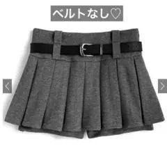 GRL インパン裏地付きプリーツミニスカート[at2470]