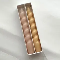 即購入OK ツイストデザインキャンドル 2本セット