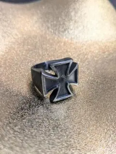 45men様専用 アイアンクロス 鉄十字 シルバークロス リング 22号