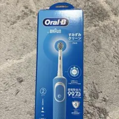 Oral-B ブラウン 電動歯ブラシ 本体 青