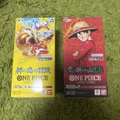ワンピースカードゲーム 神の島の冒険 受け継がれる意志 2BOX テープ
